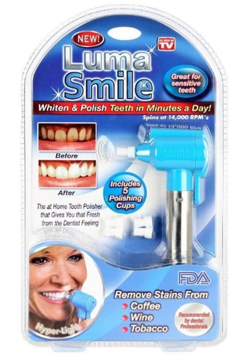 Dental Tooth Polishing Teeth Whitener Stain Remover Tool Oral Toothbrush