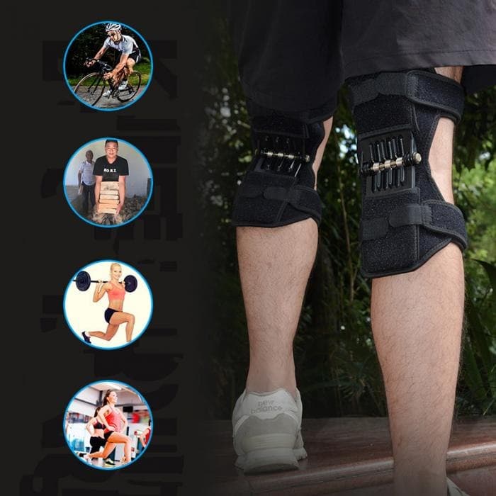 1 Pair Patella Booster Spring Knee Brace For Mountaineering