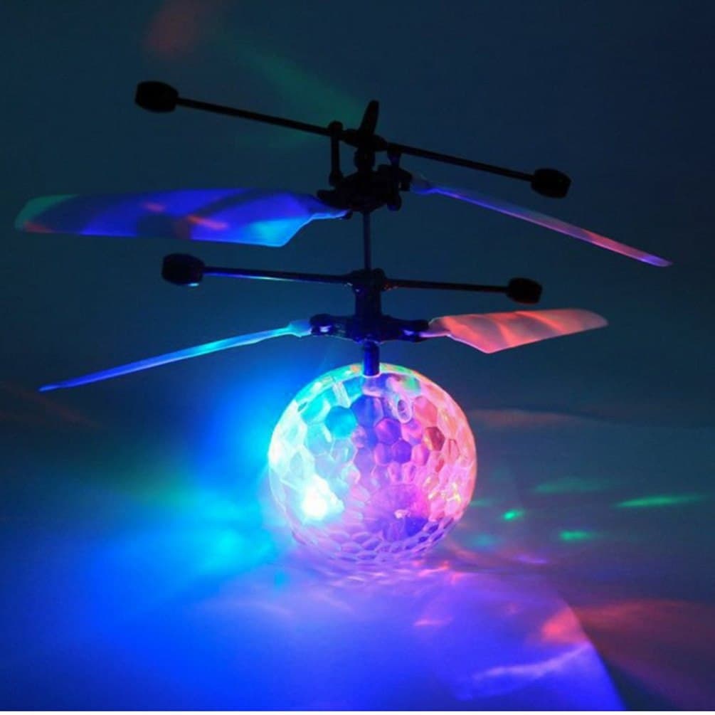 Flying Ball Infrared Induction Helicopter Toy With Shining LED Light