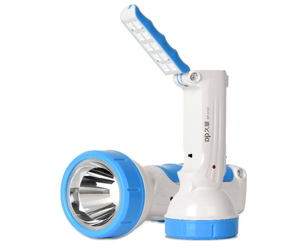 2 In 1 DP LED Rechargeable High Power Head Mounted Light Torch