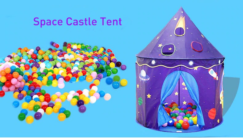 Foldable Kids Tent Children Castle Tent Toy Game Suitable For Indoor And Outdoor Activities
