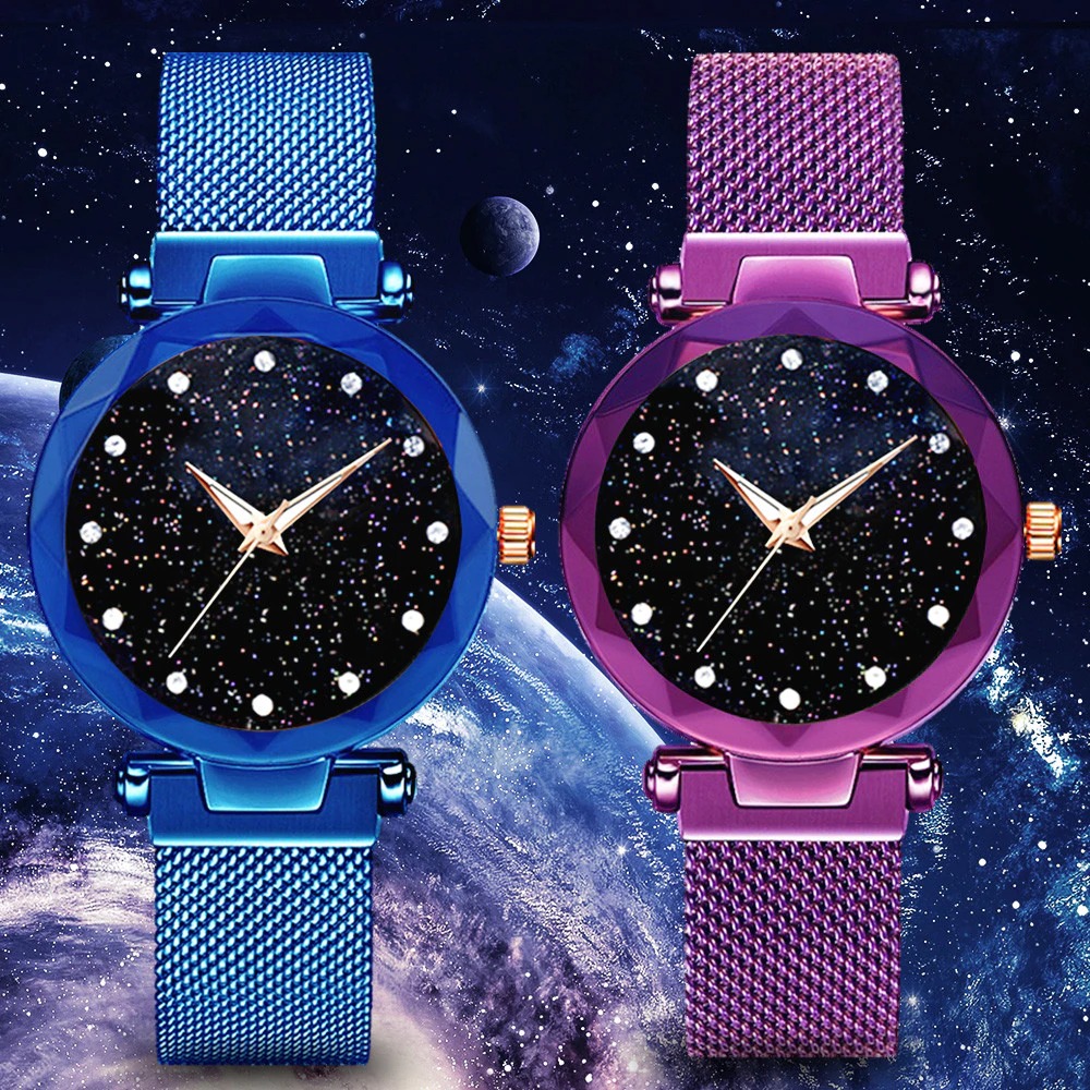 Luxury Women Watch Fashion Elegant Magnet Buckle Vibrato Ladies Wrist Watch Quartz