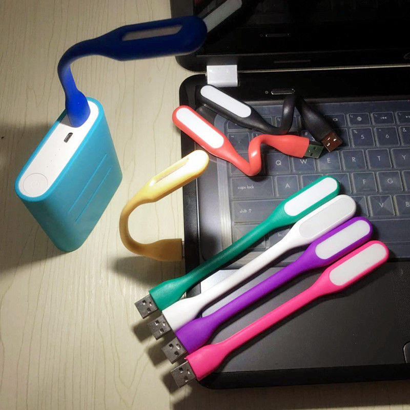 6pcs Mini Portable USB LED Light Lamp For Power Bank Computer Notebook Laptop Reading