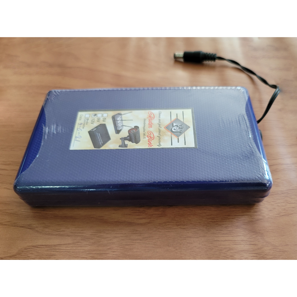 12V Router Backup UPS Power bank For WIFI Router Device