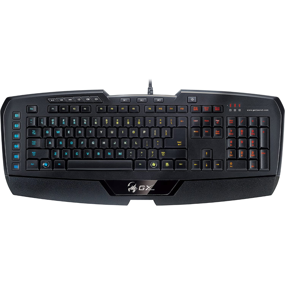 Genius RGB Full Color GX-Gaming Imperator Pro Expert Gaming Keyboard With Backlit Illumination