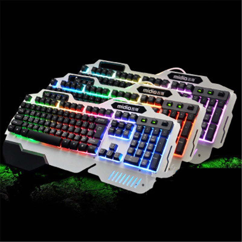 Midio RGB Backlight Semi Mechanical Gaming Keyboard