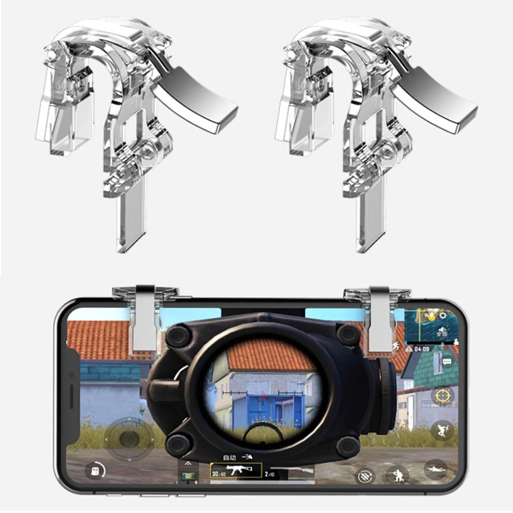 PUBG Mobile Game Triggers L1R1 Gamepad Aim Key For Smartphones