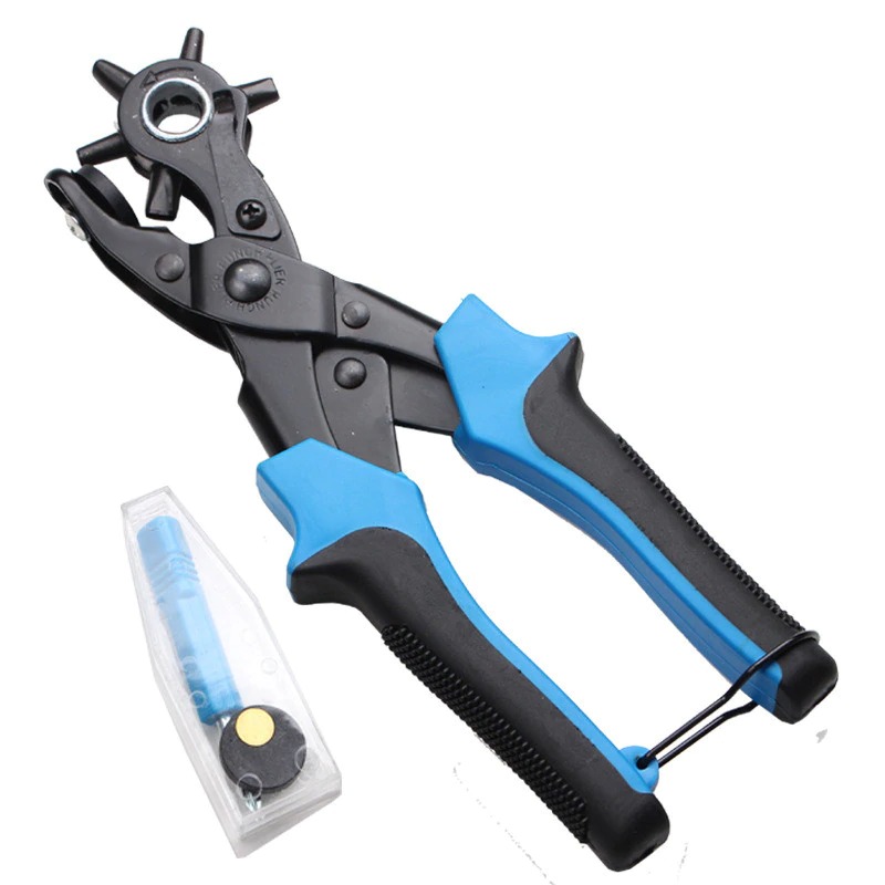 Multifunctional Belt Hole Puncher 6 Holes Sizes For Belts Cards Paper Fabric