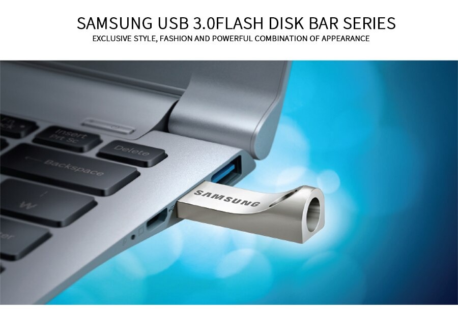 SAMSUNG USB 3.0 Flash Drive Metal Mini Pen Drive Memory Stick Storage Device