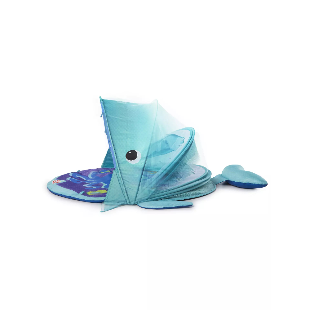 Newborn Shark Shape Folding Baby Playmat & Activity Gym
