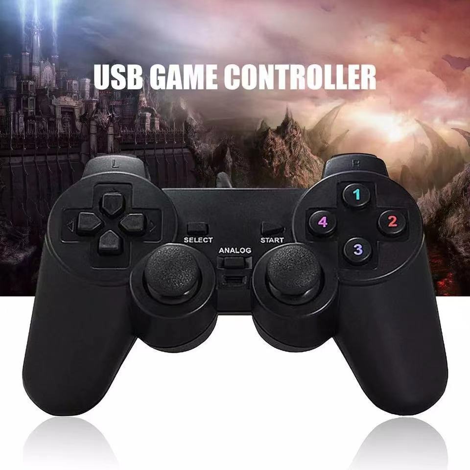 USB Gamepad Single Wired Handle Joystick Computer Game Controller