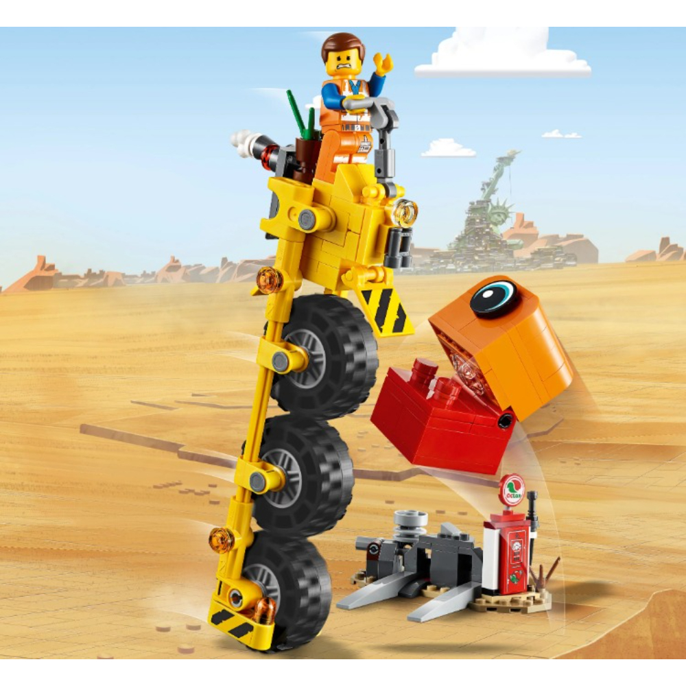 195Pcs LEPIN Emmett Tricycle Blocks Set 45002