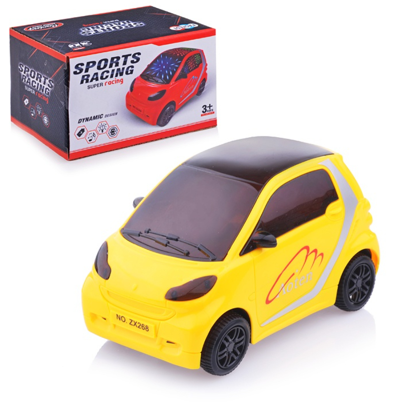 3D Battery Powered Convertible Car Toy With Music Lights